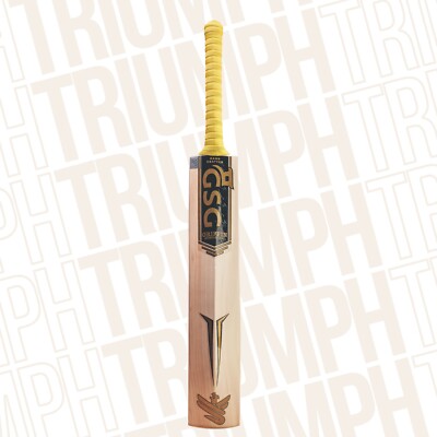 GSG - TRIUMPH Top Grade English Willow Cricketschläger mit Schutzhülle