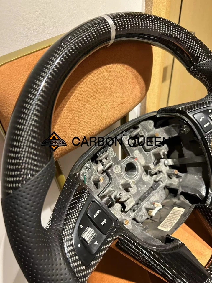 Volante de fibra de carbono apto para Pontiac G8/Holden HSV VE S 2008 2009 Foto 3 de 4