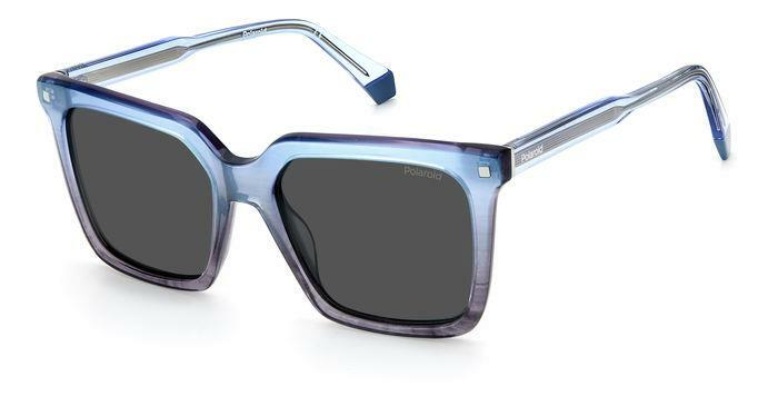 Polaroid PLD 4115 Light Blue Grey Sunglasses for Women-image