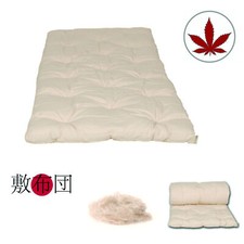 [vita-line] Futon originale giapponese 120x200 naturale 100% canapa rollbar