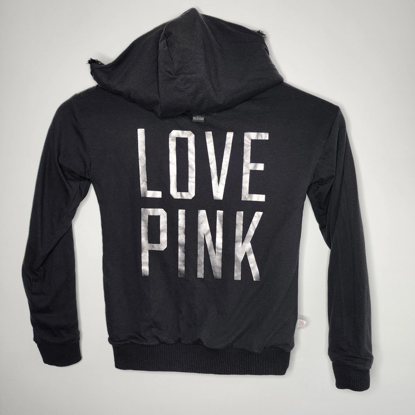 victoria-secret-vs pink bling leopard silver fur jacket