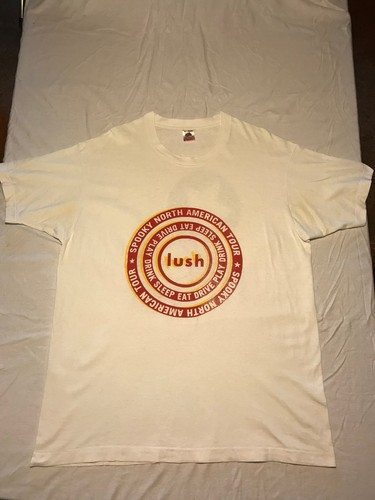 Vintage VTG LUSH t shirt Spooky tour 
