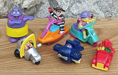 Lot Jouets McDonald's Happy Meal Marvel Schtroumpf Smurf Charlie