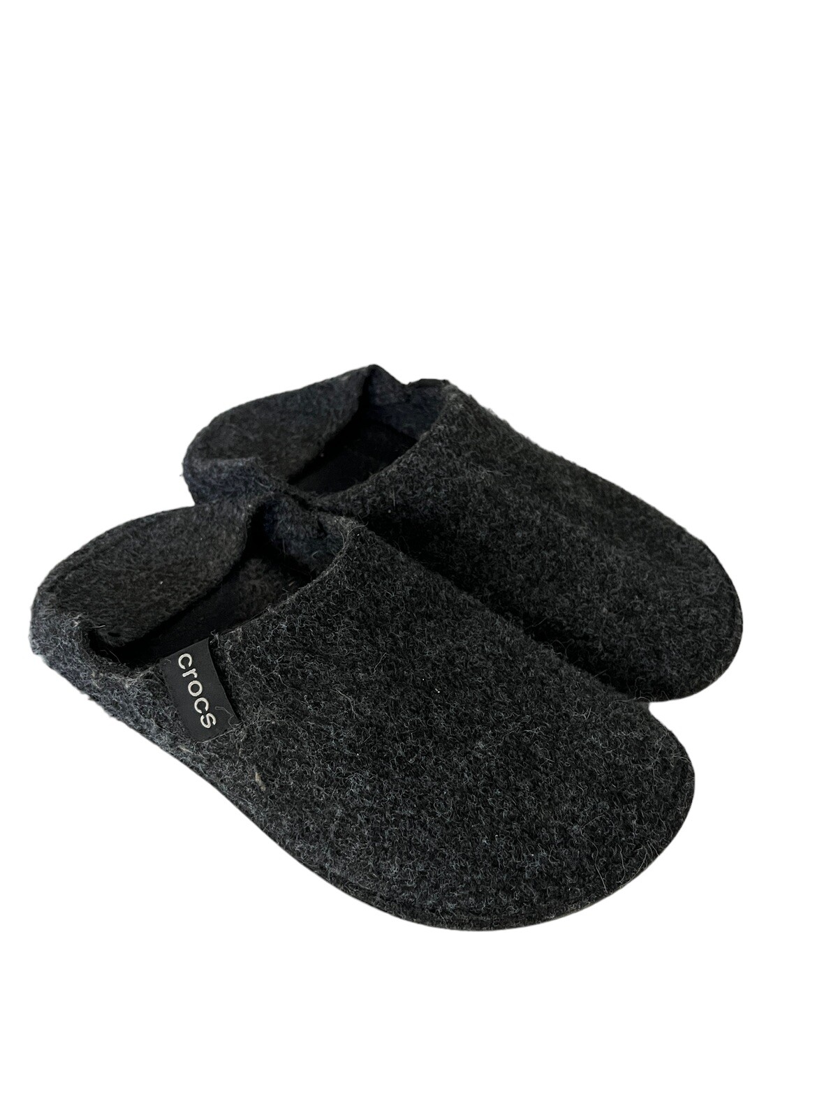 CROCS Slippers CLASSIC CONVERTIBLE Charcoal Gray Wool… Gem