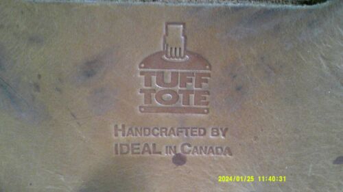 Cintura porta attrezzi elettricisti Ideal 35-950 Tufo Tote in pelle / usata - Foto 5 di 5