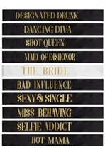 Bachelorette Party Sash