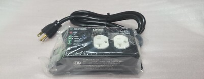 Lowell 1 Duplex Outlet Remote Power Control 6 ft Cord RPC-20-CD 125VAC 20A 03/24