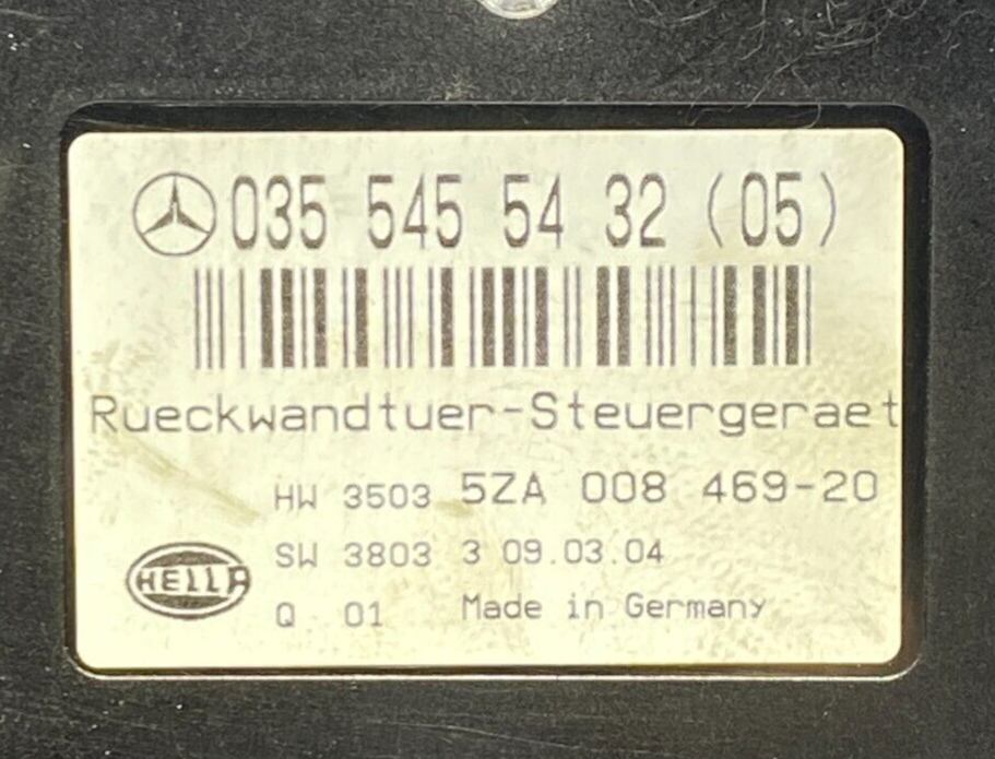 MERCEDES E-CLASS W211 CONTROL UNIT 0355455432 for sale online | eBay