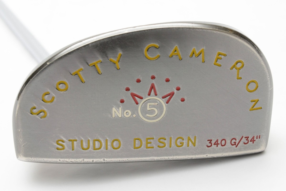 SCOTTY CAMERON STUDIO DESIGN No.5 33 in Putter RH Used #S97 | eBay