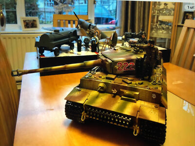 Tiger 1 Tank ace wittmann extreme Metal 1:16 Forces of Valour figure Hachette Tiger 1 Tank ace wittmann extreme Metal 1:16 Forces of Valour figure Hachette