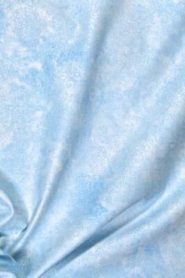 Shimmer Sky, Metallic Silver Sheen on Pale Blue by Timeless Treasures, BTHY/BTY