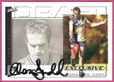 2002 AFL EXCLUSIVE [DRAFT PICK SIGNATURE] CARD - DS3 Chris JUDD (WEST COAST)