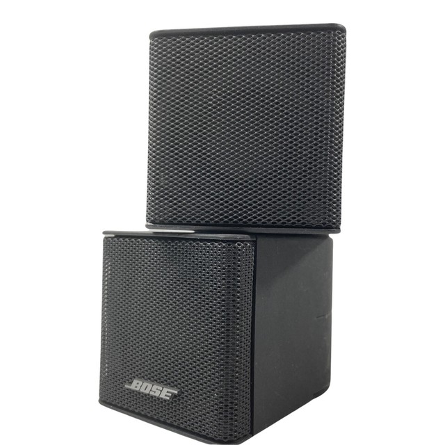 Pair Bose JEWEL Double Cube Speaker 