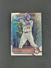 2022 Bowman Chrome ALEX De JESUS 1st Bowman Mojo #BCP-164 Los Angeles Dodgers