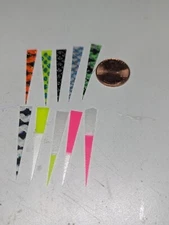 1.5" Silicone Crappie Jig Wedge Tails 50