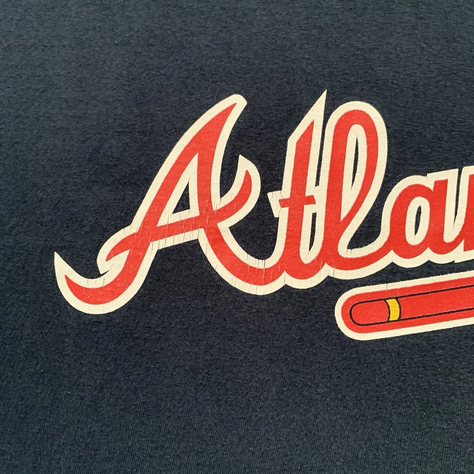 Camiseta deportiva vintage de los Atlanta Braves Jason Heyward talla XL gráfica MLB Foto 3 de 4