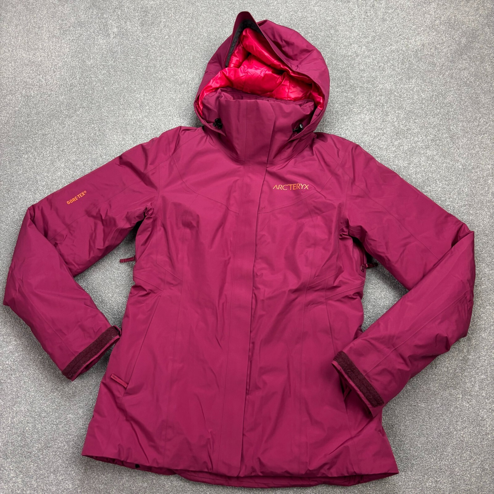 ARC'TERYX Giacca Arcteryx donna viola media escursionismo piumino d'oca Recco campione sci donna