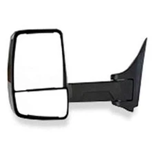 VELVAC 715985 2020 XG Mirror Head Assembly, Driver Side - Manual, Black