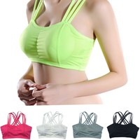 Uk Women Tops Sports Style Bra Vest Quick Dry Comfort Breathable Camisole Bra Uk Women Tops Sports Style Bra Vest Quick Dry Comfort Breathable Camisole Bra