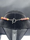 Sterling Silver Jasper Beaded Toggle Necklace 37.8g — photo 4