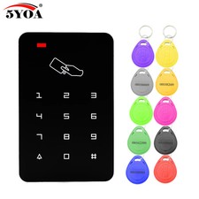 Standalone Access Controller with Keychain RFID Control Keypad Panel Card Reader
