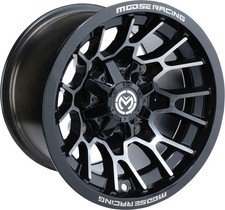 Moose Racing 24X Wheel For Polaris 455 4X4 1999 Front 12x7" - Black