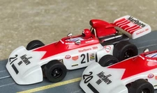BHR Niki Lauda BRM P160 F1 Custom Slot Car, HO 1/64, Signed Numbered