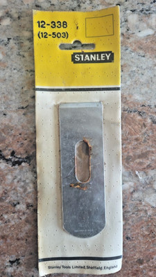 NOS STANLEY BLOCK PLANE IRON 12-338