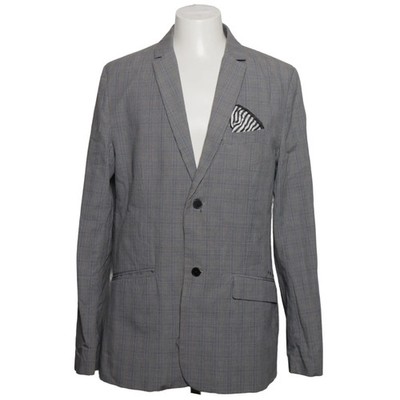 Volcom Corpo Class, Blazer, Größe: L, Grau, Glencheck, Herren #ZgR