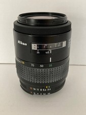 Nikon Nikkor AF f3.5-4.5 35-105mm zoom lens - as is - parts or repair see below
