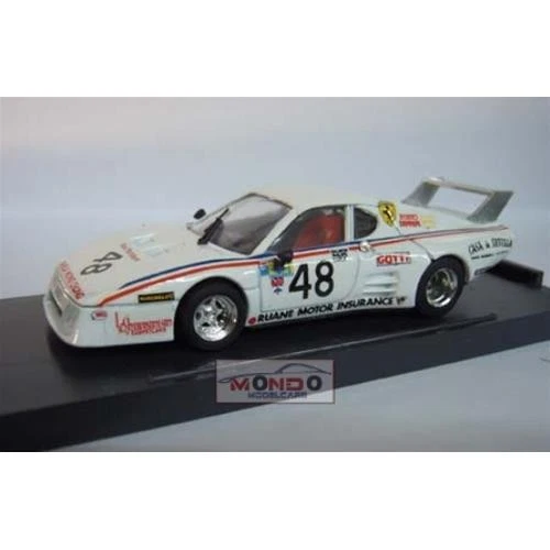 1:43 Brumm Ferrari 512Bb Le Mans Le Mans Phillips 1981 - R211 Diecast Modellino - Immagine 2 di 2