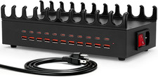 300W USB Charging Station for Multiple Devices - 22 Ports Desktop Multi Fast Cha