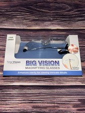 Big Vision 1.6x Magnifying Eye Glasses Clearer, Bigger Vision Reduces Eye Strain
