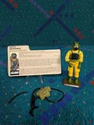 1985 G.I. Joe Hostile Environment Airtight Complete File Card 3.75" Figure