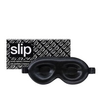 NIB SLIP The Slipsilk Lovely Lashes Black Contour Sleep Mask Pure Mulberry Silk