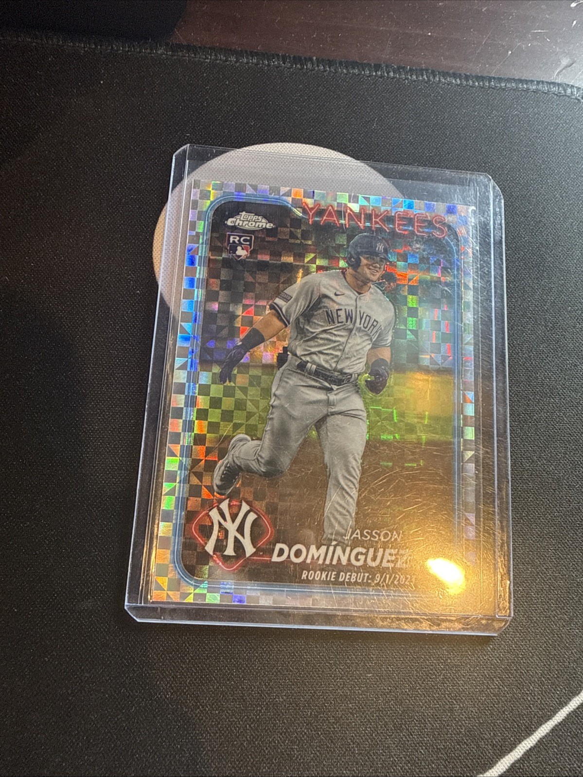 2024 Topps Chrome Update Jasson Dominguez RC X-Fractor #USC70 New York Yankees