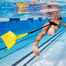 Swim Parachute Resistanc  Training Equipment Adjustable Swimming Belt Waistband 