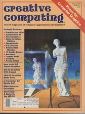 Creative Computing magazine Jan 1983 Vol 9 No 1 Computer Graphics, Commodore 64