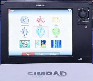 Simrad NSS 12 Sport GPS Chartplotter Sonar Multifunction Display W/ Cover
