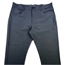 Travis Mathew Open To Close 2.0 Golf Pants Men's 38x32 Gray Performance