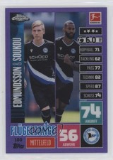 2020 Chrome Match Attax Bundesliga Purple Refractor Joan Simun Edmundsson hu7