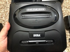 Sega CD Model 2 Console w OEM Controller and OEM AC Adapter Fully cleaned Tested