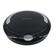 Sylvania SCD305-FD Portable Compact Disc CD Player Black FM Radio