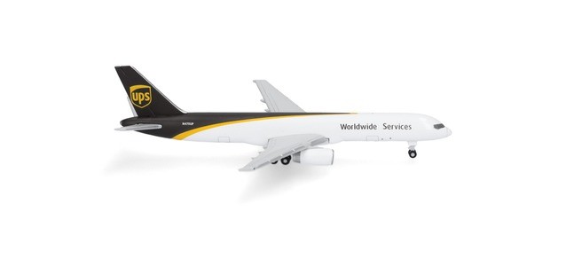 Herpa 524612-001 UPS Airlines Boeing 757-200F 1/500 Model Plane New