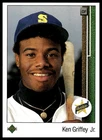 1989 Upper Deck / Ken Griffey Jr. ROOKIE / CENTERED AND RAZOR SHARP!