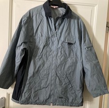 Jacke, Wind/ Regen abweisend, rauchblau. Whoo...