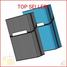 roygra Cigarette Case 2 Pack , Magnetic Switch 20pcs Cigarette Holder Case for
