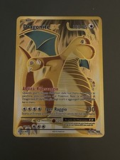Pokemon Dragonite Ex 106/108 Full Art gold Holo set XY Evoluzioni ita EXC/NM