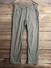 Prana Brion Pants Mens 32x30 ACTUALLY 28 Slim Fit Stretch M4BN30312 READ