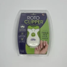 Roto Clipper Electric Nail Trimmer Battery Powered Brand New As Seen On TV